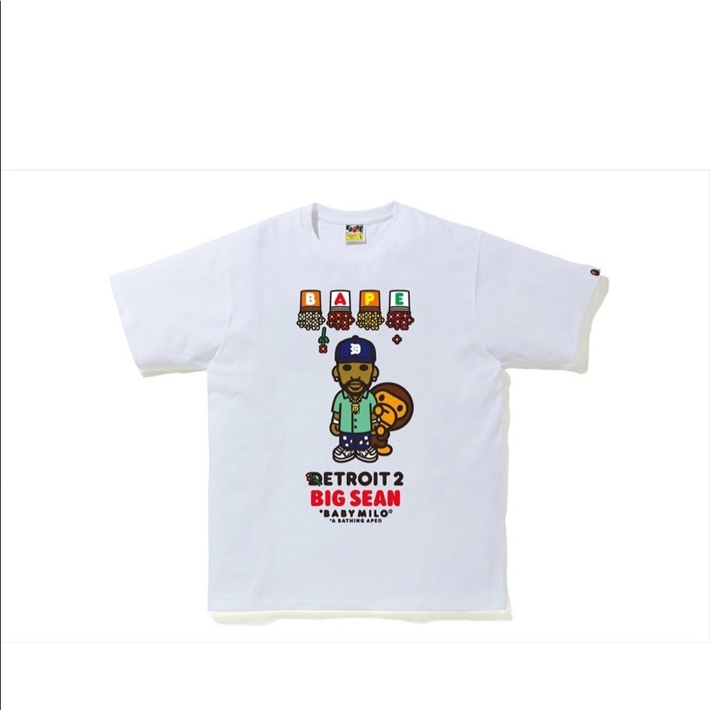 Detroit Bape T-shirt sz L